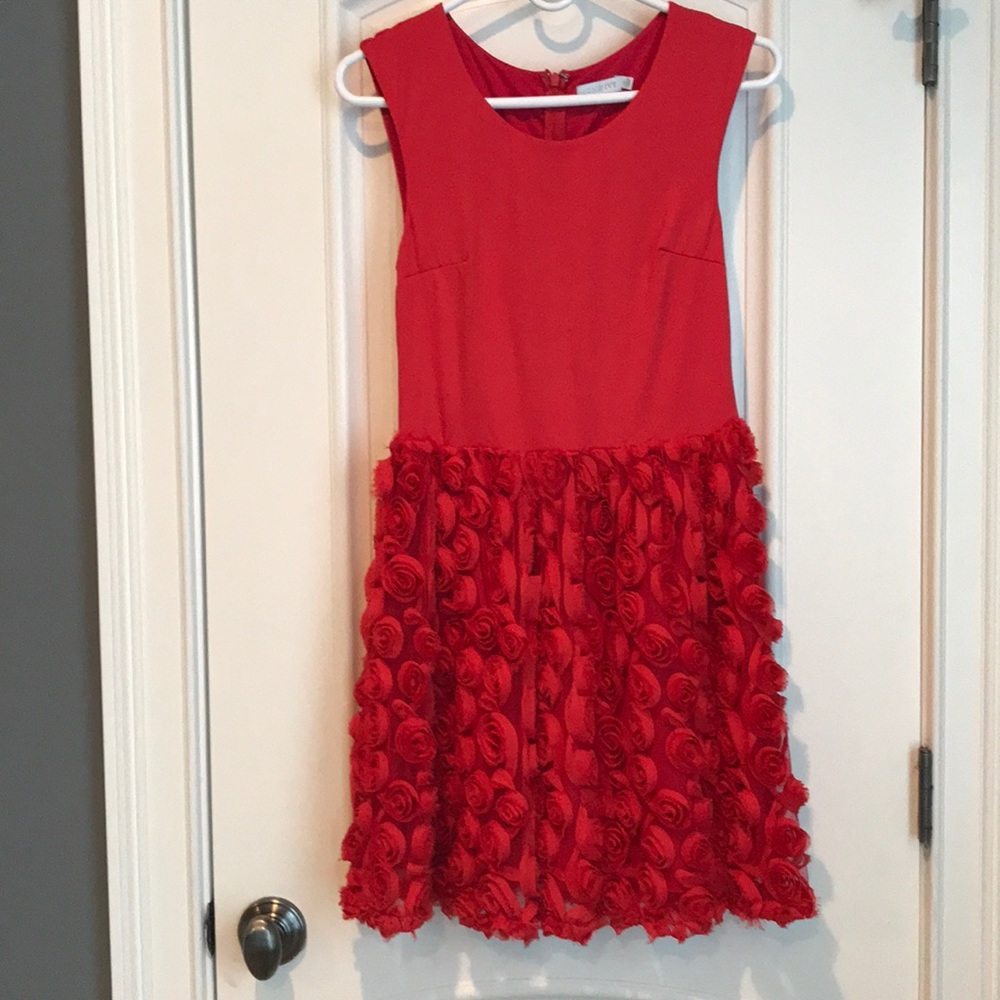 Red dress